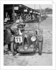 MG C type of Ron Horton and Bill Humphreys in the pits, JCC Double Twelve race, Brooklands, 1931 by Bill Brunell