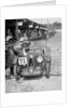 MG C type of Ron Horton and Bill Humphreys in the pits, JCC Double Twelve race, Brooklands, 1931 by Bill Brunell