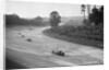 Talbot 90 on the banking at Brooklands, 1930s by Bill Brunell