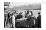 Tim Rose-Richards and John Cobb's Talbot 105 at the JCC Double Twelve race, Brooklands, May 1931 by Bill Brunell