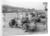Alvis and Lea-Francis cars at the JCC Double Twelve race, Brooklands, 8/9 May 1931 by Bill Brunell