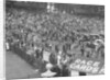Crowds attending a motor race at Brooklands by Bill Brunell