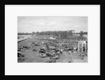 Car park at Brooklands motor racing circuit by Bill Brunell