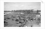 Car park at Brooklands motor racing circuit by Bill Brunell