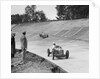 Reg Parnell's MG K3 leading B Bira's Maserati, JCC International Trophy, Brooklands, 2 August 1937 by Bill Brunell