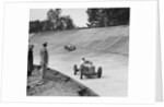 Reg Parnell's MG K3 leading B Bira's Maserati, JCC International Trophy, Brooklands, 2 August 1937 by Bill Brunell