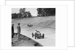Reg Parnell's MG K3 leading B Bira's Maserati, JCC International Trophy, Brooklands, 2 August 1937 by Bill Brunell
