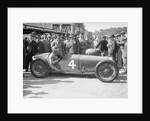 Earl Howe in his Delage at a BARC meeting at Brooklands, 25 May 1931 by Bill Brunell