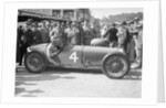 Earl Howe in his Delage at a BARC meeting at Brooklands, 25 May 1931 by Bill Brunell