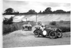 Two Austin Ulsters leading an MG, JCC Members Day, Brooklands, 4 July 1931 by Bill Brunell