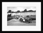 Two Austin Ulsters leading an MG, JCC Members Day, Brooklands, 4 July 1931 by Bill Brunell