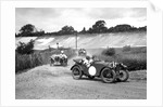 Two Austin Ulsters leading an MG, JCC Members Day, Brooklands, 4 July 1931 by Bill Brunell