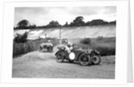 Two Austin Ulsters leading an MG, JCC Members Day, Brooklands, 4 July 1931 by Bill Brunell