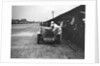 Alfa Romeo of KD Evans in the pits at the JCC Members Day, Brooklands, 4 July 1931 by Bill Brunell