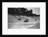Cars racing on the banking at a JCC Members Day, Brooklands by Bill Brunell