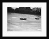 Two Riley 9 Brooklands racing on the banking at a JCC Members Day, Brooklands by Bill Brunell