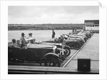 Cars on the start line at the JCC Members Day, Brooklands, 4 July 1931 by Bill Brunell