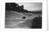 Cars racing on the Members Banking at a JCC Members Day, Brooklands by Bill Brunell