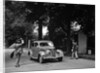 JB Thompson's Ford V8 on the way to winning bronze in the MCC Torquay Rally, July 1937 by Bill Brunell