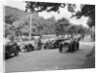 Cars competing in the MCC Torquay Rally, July 1937 by Bill Brunell