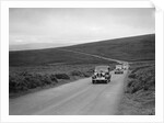 AS Whiddington's Frazer-Nash BMW ahead of RE Wright's Ford V8 at the MCC Torquay Rally, July 1937 by Bill Brunell