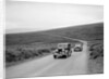 LA Forty's Riley Falcon ahead of J Boardman's Riley Kestrel at the MCC Torquay Rally, July 1937 by Bill Brunell