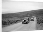 LA Forty's Riley Falcon ahead of J Boardman's Riley Kestrel at the MCC Torquay Rally, July 1937 by Bill Brunell