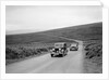 LA Forty's Riley Falcon ahead of J Boardman's Riley Kestrel at the MCC Torquay Rally, July 1937 by Bill Brunell