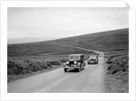LA Forty's Riley Falcon ahead of J Boardman's Riley Kestrel at the MCC Torquay Rally, July 1937 by Bill Brunell