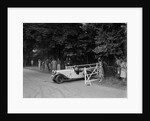 DE Harris' Singer B37, winner of a silver award at the MCC Torquay Rally, July 1937 by Bill Brunell