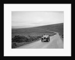 MG TA of RA MacDermid, winner of a bronze award at the MCC Torquay Rally, July 1937 by Bill Brunell