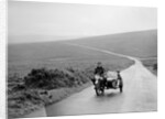490 cc Norton and sidecar of FW Osborne, winner of a silver award, MCC Torquay Rally, July 1937 by Bill Brunell