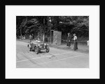 EC Haesendonck's MG PB competing at the MCC Torquay Rally, July 1937 by Bill Brunell