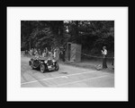 AL Baker's MG Magnette, winner of a bronze award at the MCC Torquay Rally, July 1937 by Bill Brunell