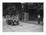 AL Baker's MG Magnette, winner of a bronze award at the MCC Torquay Rally, July 1937 by Bill Brunell