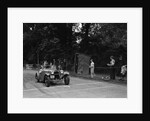Peter Clark's HRG, winner of a silver award at the MCC Torquay Rally, July 1937 by Bill Brunell