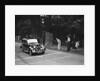 Standard Flying 12 of RS Mantle, winner of a silver award at the MCC Torquay Rally, July 1937 by Bill Brunell