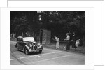Standard Flying 12 of RS Mantle, winner of a silver award at the MCC Torquay Rally, July 1937 by Bill Brunell