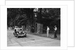 AC Westwood's Talbot 10, winner of a silver award at the MCC Torquay Rally, July 1937 by Bill Brunell