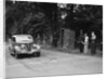 Ford V8 of J Harrison, winner of a bronze award at the MCC Torquay Rally, July 1937 by Bill Brunell