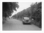 GM Denton's Ford V8, winner of a bronze award at the MCC Torquay Rally, July 1937 by Bill Brunell