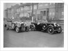 SA Roebuck's AC Open 2-seat tourer and Kitty Brunell's winning AC 4-seater tourer, RAC Rally, 1933 by Bill Brunell