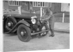 Kitty Brunell and her winning AC 4-seater tourer, RAC Rally, March 1933 by Bill Brunell