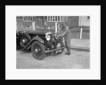 Kitty Brunell and her winning AC 4-seater tourer, RAC Rally, March 1933 by Bill Brunell