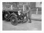 Kitty Brunell and her winning AC 4-seater tourer, RAC Rally, March 1933 by Bill Brunell