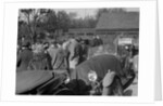 Bugatti Type 43 taking part in the Bugatti Owners Club car treasure hunt, 25 October 1931 by Bill Brunell