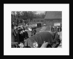 Bugatti Type 43 taking part in the Bugatti Owners Club car teasure hunt, 25 October 1931 by Bill Brunell