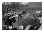 Bugatti Type 43 taking part in the Bugatti Owners Club car teasure hunt, 25 October 1931 by Bill Brunell