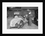 Wolseley Hornet with Swallow body at the Bugatti Owners Club car treasure hunt, 25 October 1931 by Bill Brunell