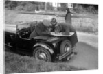 Wolseley Hornet taking part in the Bugatti Owners Club car treasure hunt, 25 October 1931 by Bill Brunell